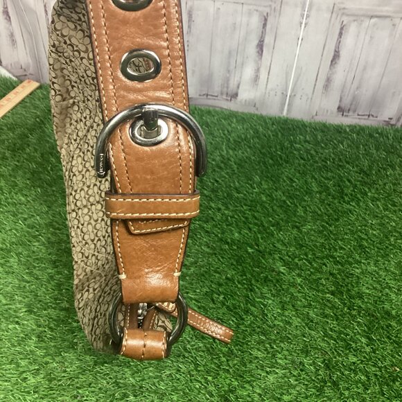 Vintage Coach Soho Small Signature Hobo Rounded Handbag - Picture 11 of 16